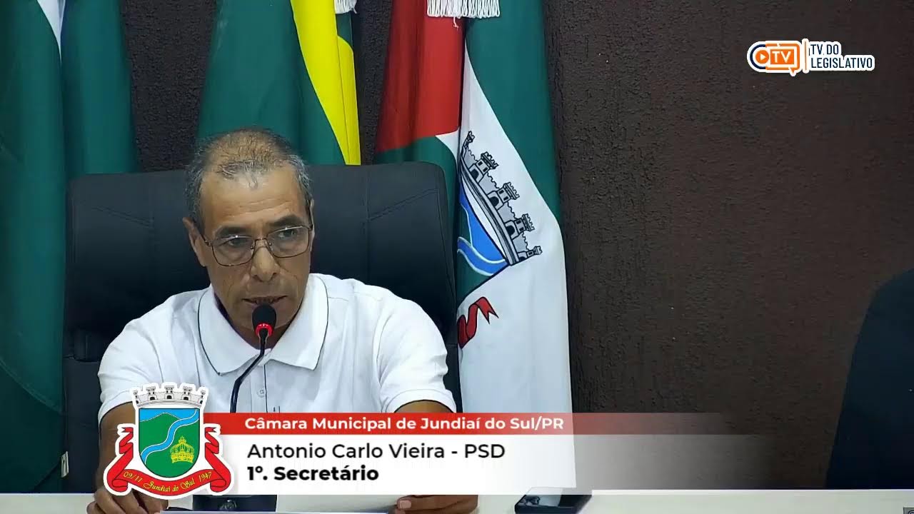 3ª Sessão Ordinária da Câmara Municipal de Jundiaí do Sul - 02/03/2026