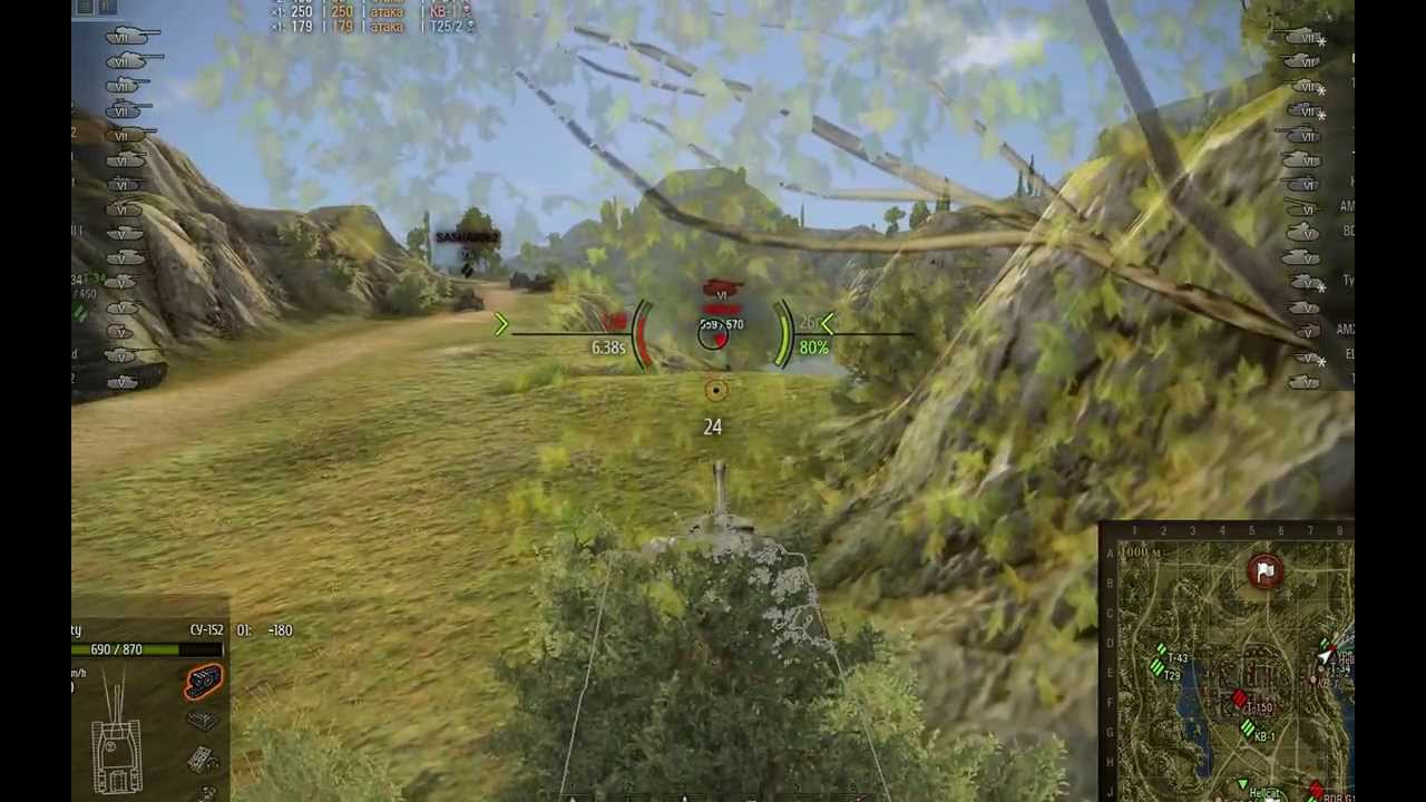 Су-152 перемолол Hellcat. В главной роли GoSuBrutality