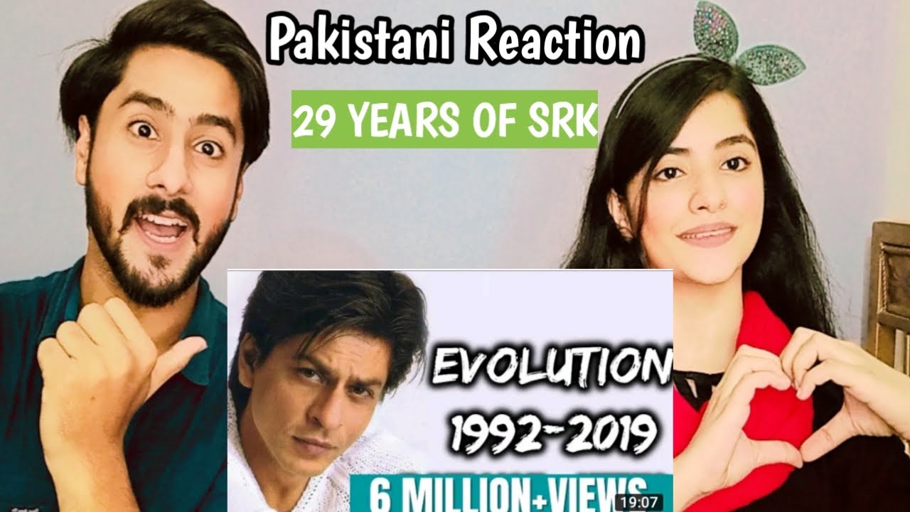 Pakistani Reacts On Sharukh Khan Evolution [ 29 Years OF SRK In Bollywood ]