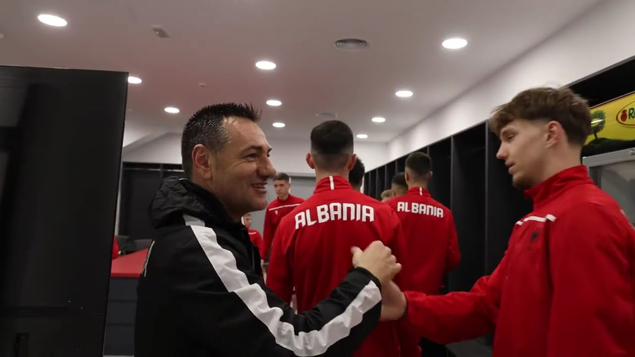 EURO 2023/ Trajneri Sylvinho viziton Kombëtaren U-17, Shpuza & Marinaj shpalosin objektivat kuqezi