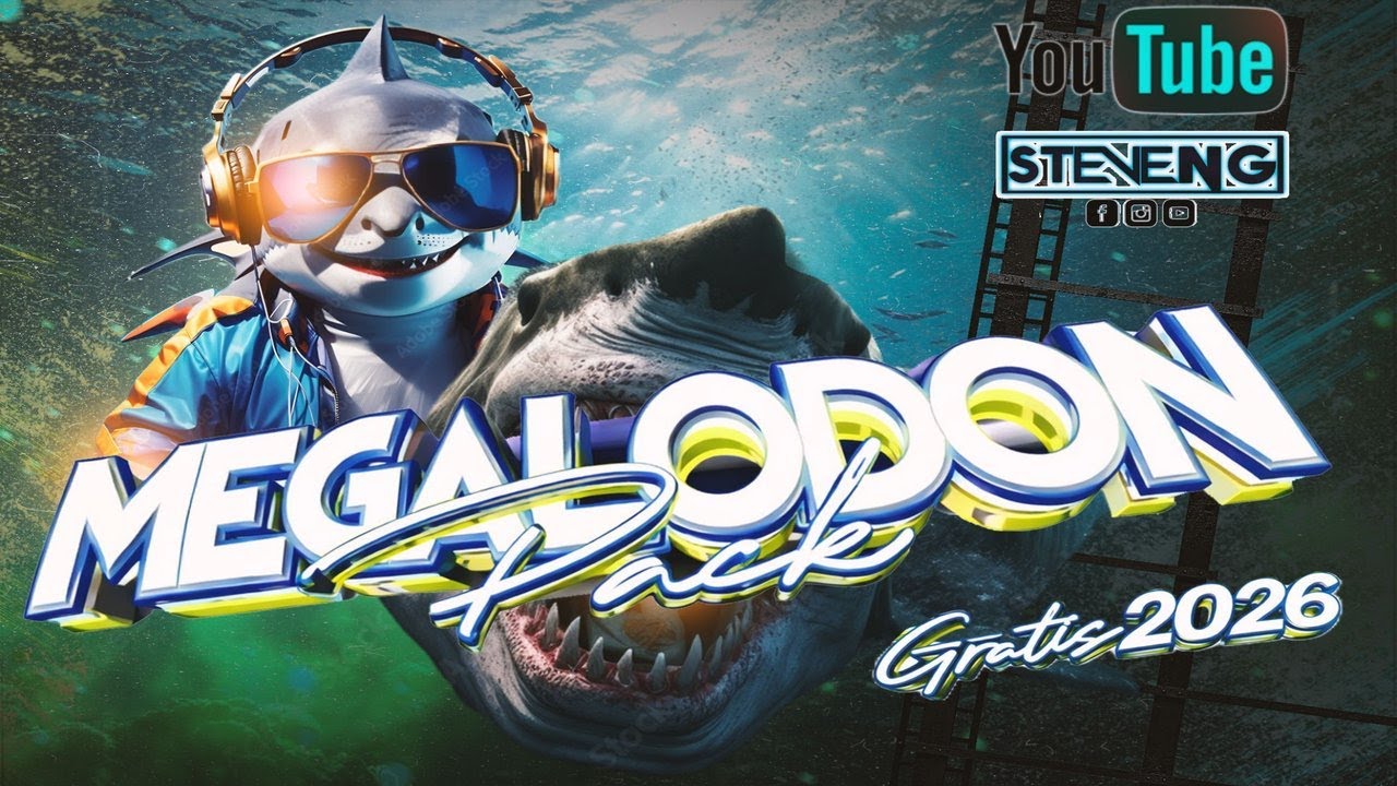 🔥 MEGALODON DJ MEGAPACK 2026 🦈Multigénero BRUTAL que TODO DJ necesita
