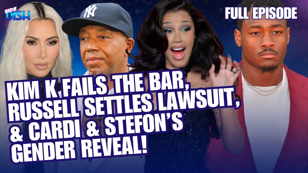 Kim K Fails Bar Exam, Blames ChatGPT, Russell Simmons Settles, & Cardi & Stefon Diggs' Gender Reveal