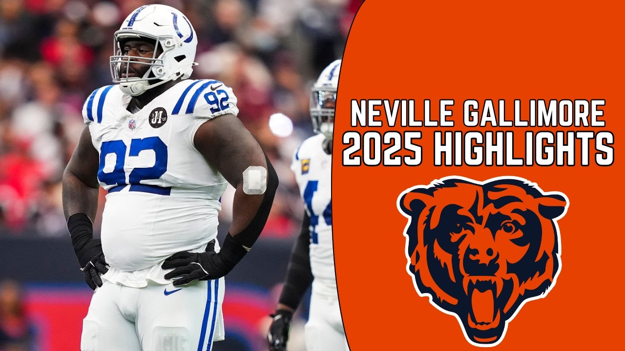 Neville Gallimore Highlights 🔥| Welcome to the Bears