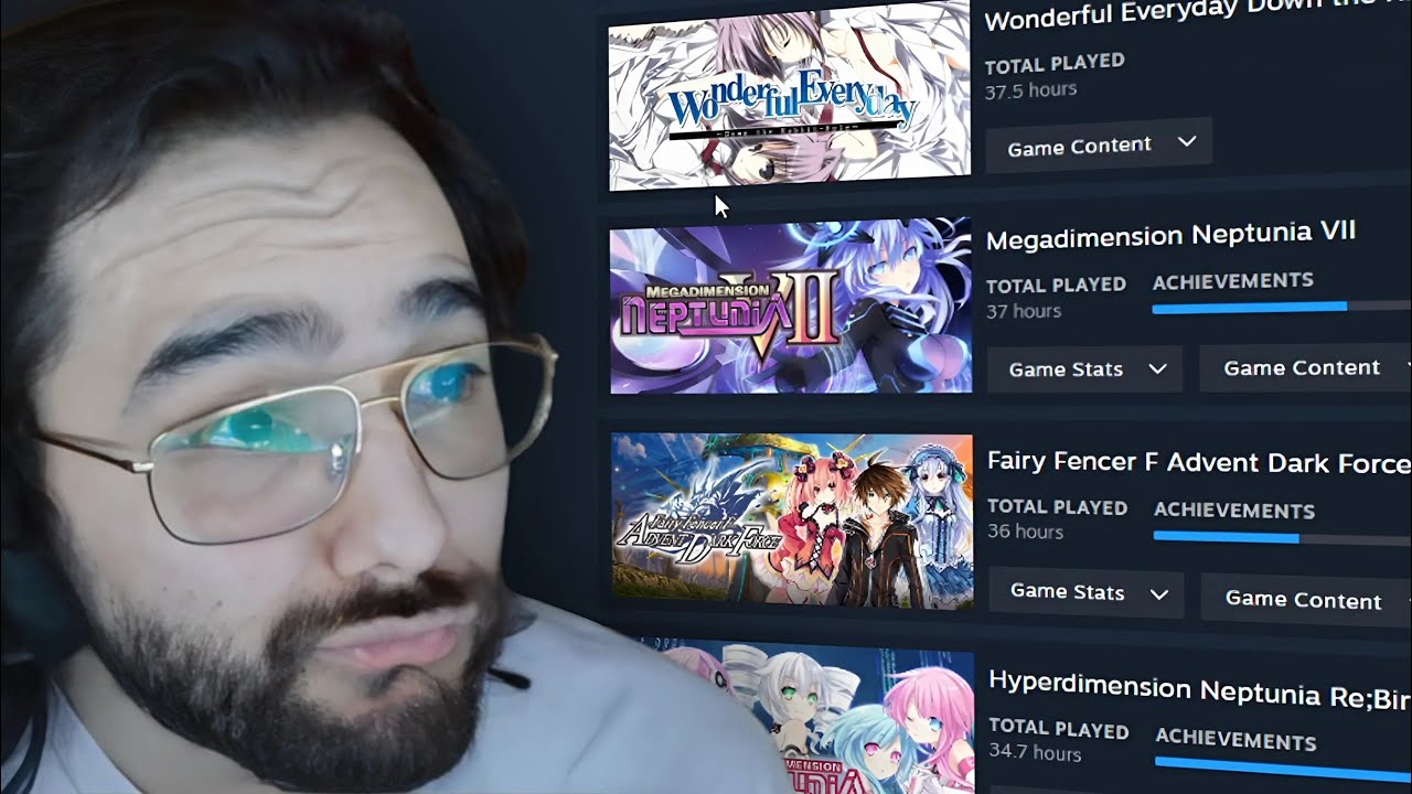 My viewers have CRAZY Steam Profiles!