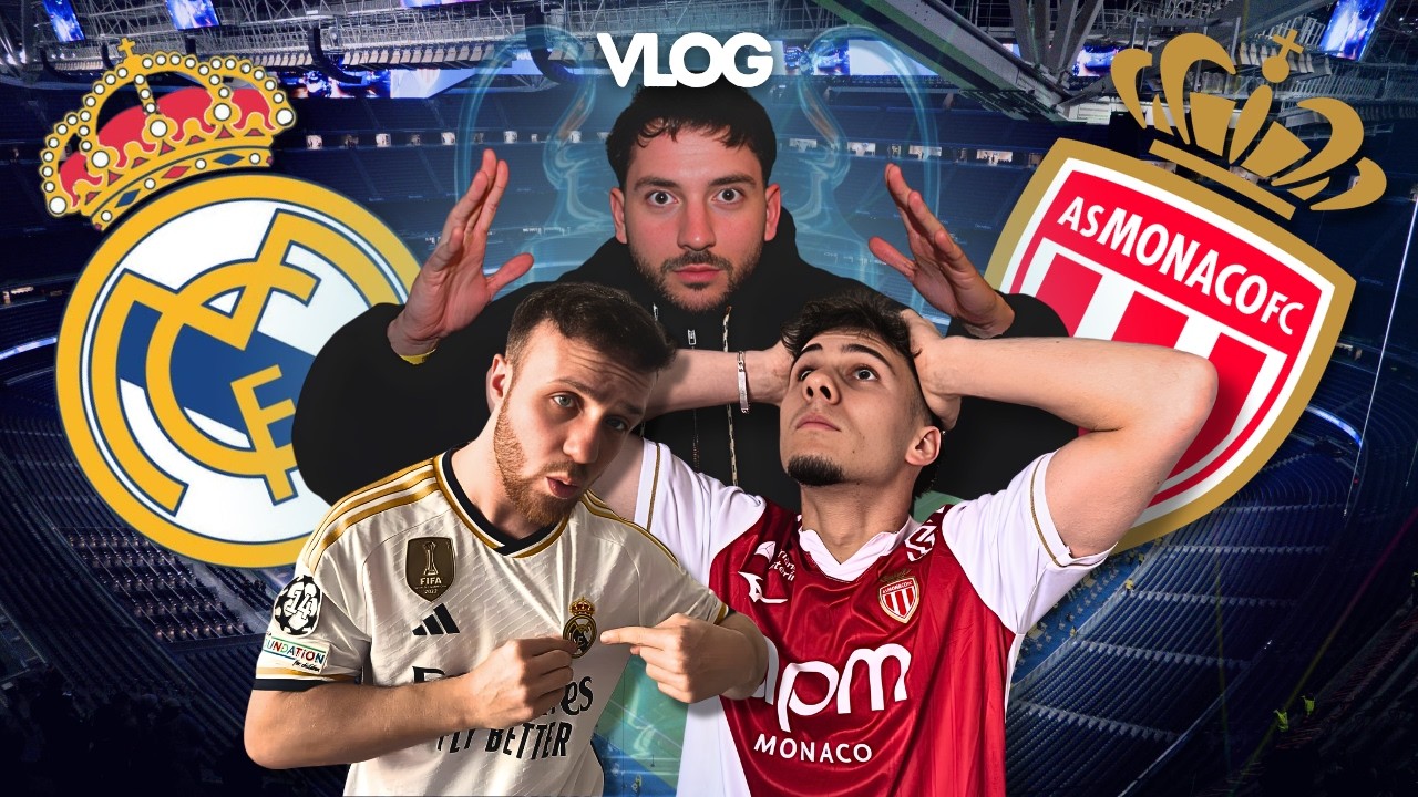 MON ÉQUIPE SE FAIT HUMILIER PAR LE REAL MADRID EN LIGUE DES CHAMPIONS ! [VLOG]