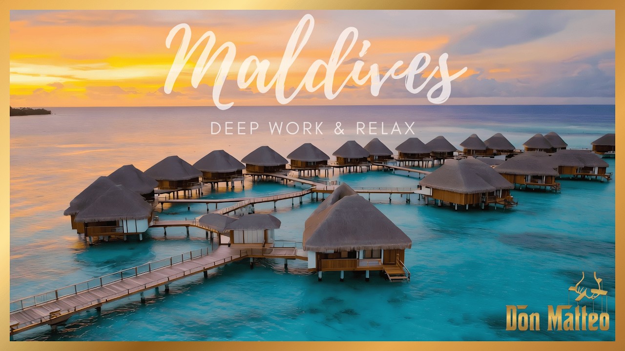 🇲🇻 Deep House Paradise Mix 2026 🌊 | Maldives Tropical Chill Vibes | DON MATTEO