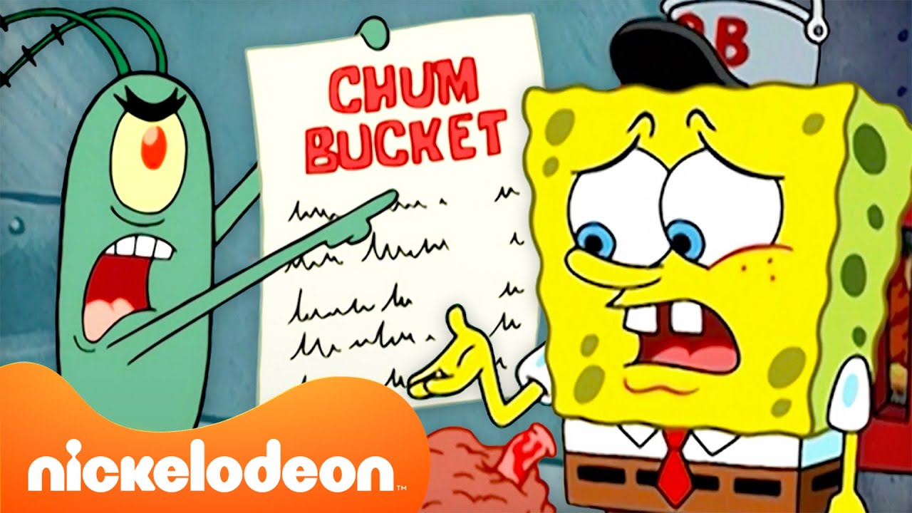 SpongeBob & TMNT | SETIAP Karyawan Chum Bucket YANG PERNAH ADA! 🪣 | Nickelodeon Bahasa