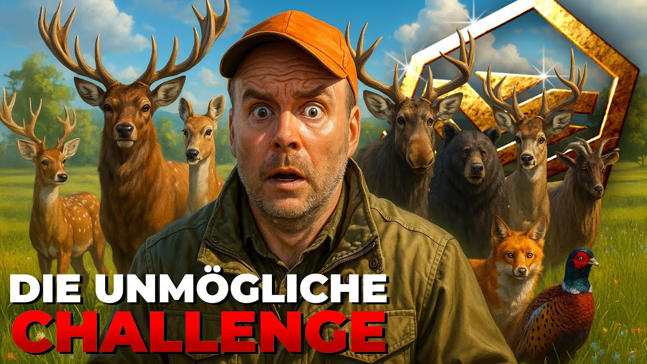 DIESE Challenge verzeiht KEINE FEHLER - Schaffe ich das UNMÖGLICHE in The Hunter?! 🎯