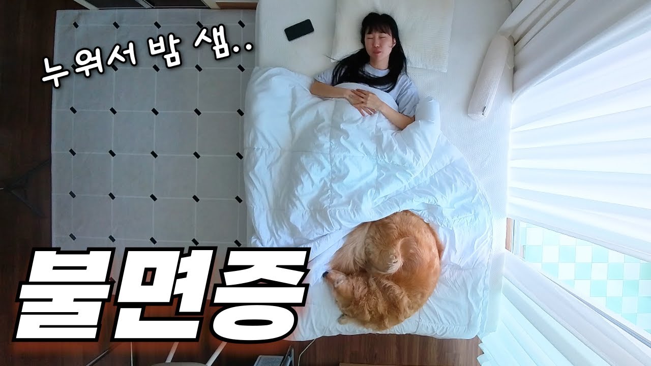 불면증에 걸린 엄마.. 오늘도 뜬 눈으로 밤을 지새웁니다 😭 엄마vlog! / 그런고니