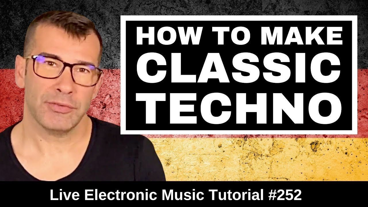 How to make classic techno like Hardfloor +Logic, Ableton Daw | Live Electronic Music Tutorial #252