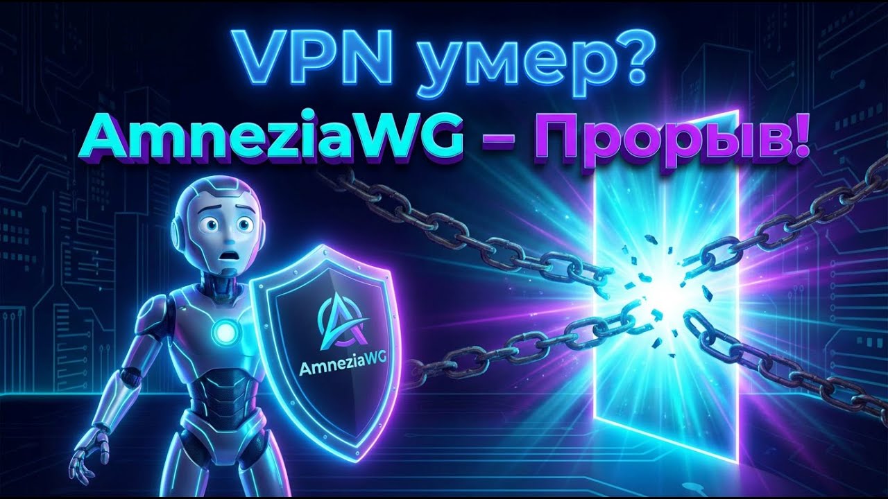 VPN умер? Новый протокол AmneziaWG невозможно заблокировать?