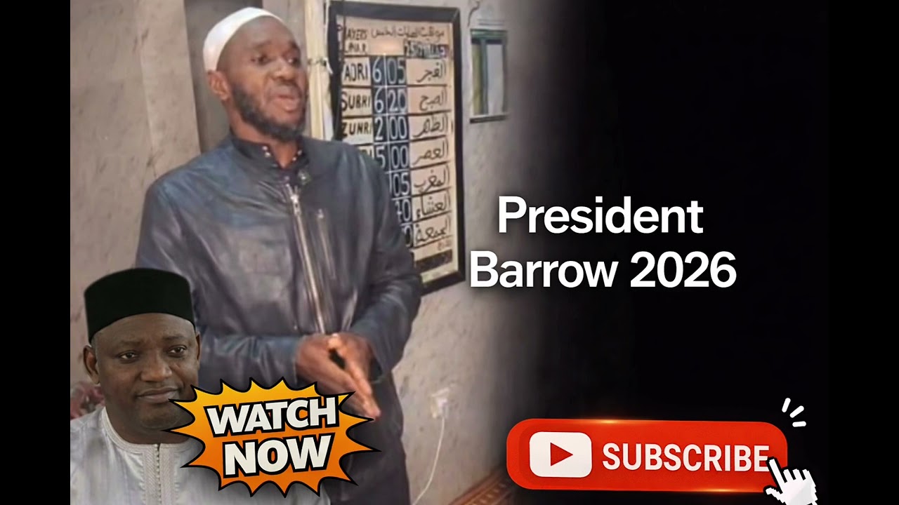 Sheikh Musa Saidy Endorsed President Barrow For 2026 Elections 