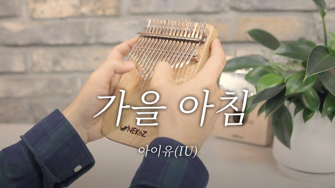 [칼림바 연주&악보]아이유(IU) - 가을아침 Kalimba cover