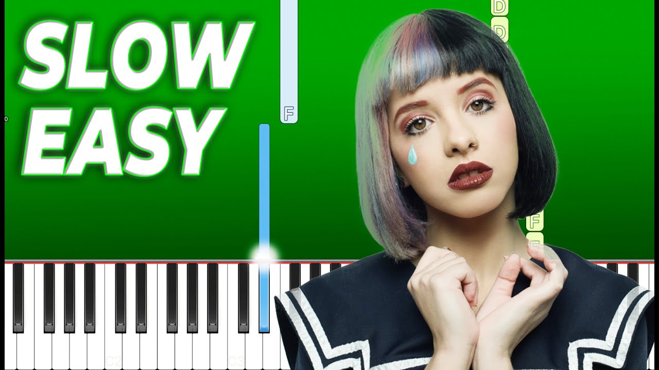 Melanie Martinez - Tag, You're It (Slow Easy Piano Tutorial)