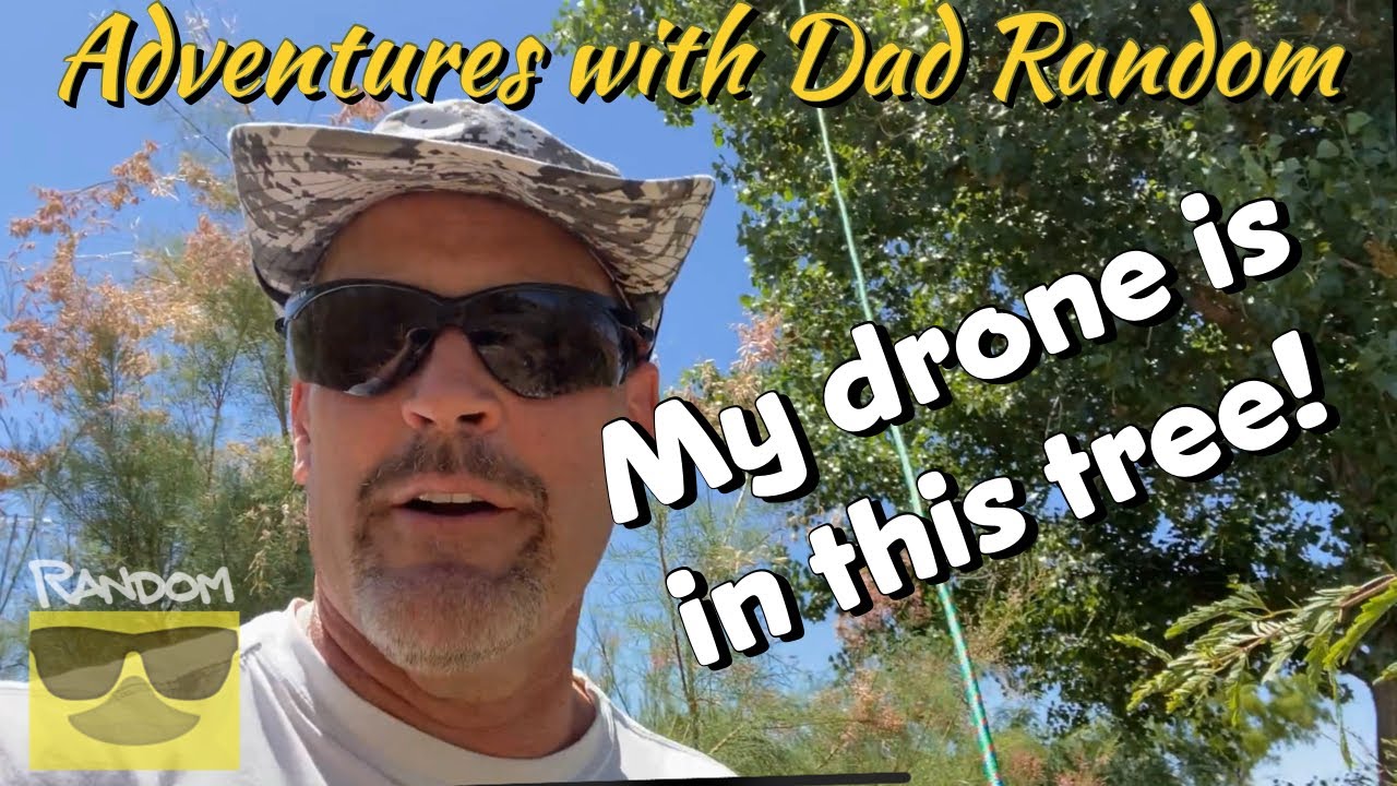 Drone Rescue: 50 Feet Up in a Cottonwood Tree!