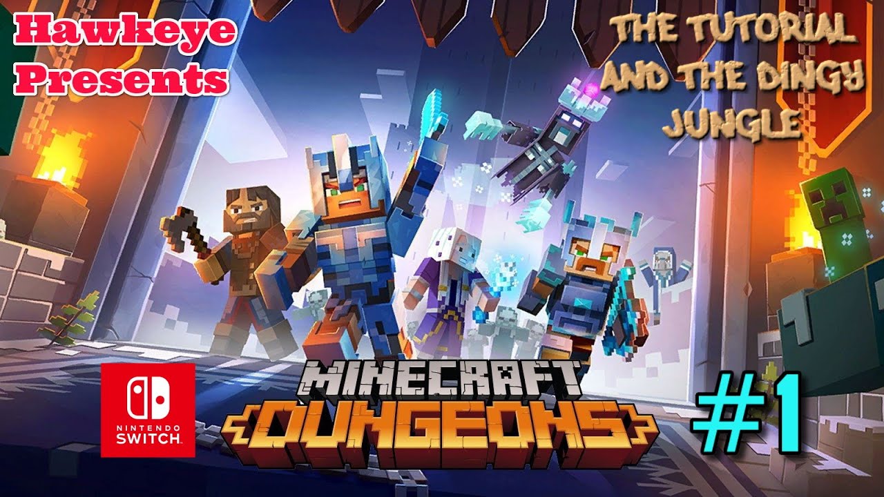 Minecraft: Dungeons - The Tutorial and the Dingy Jungle!