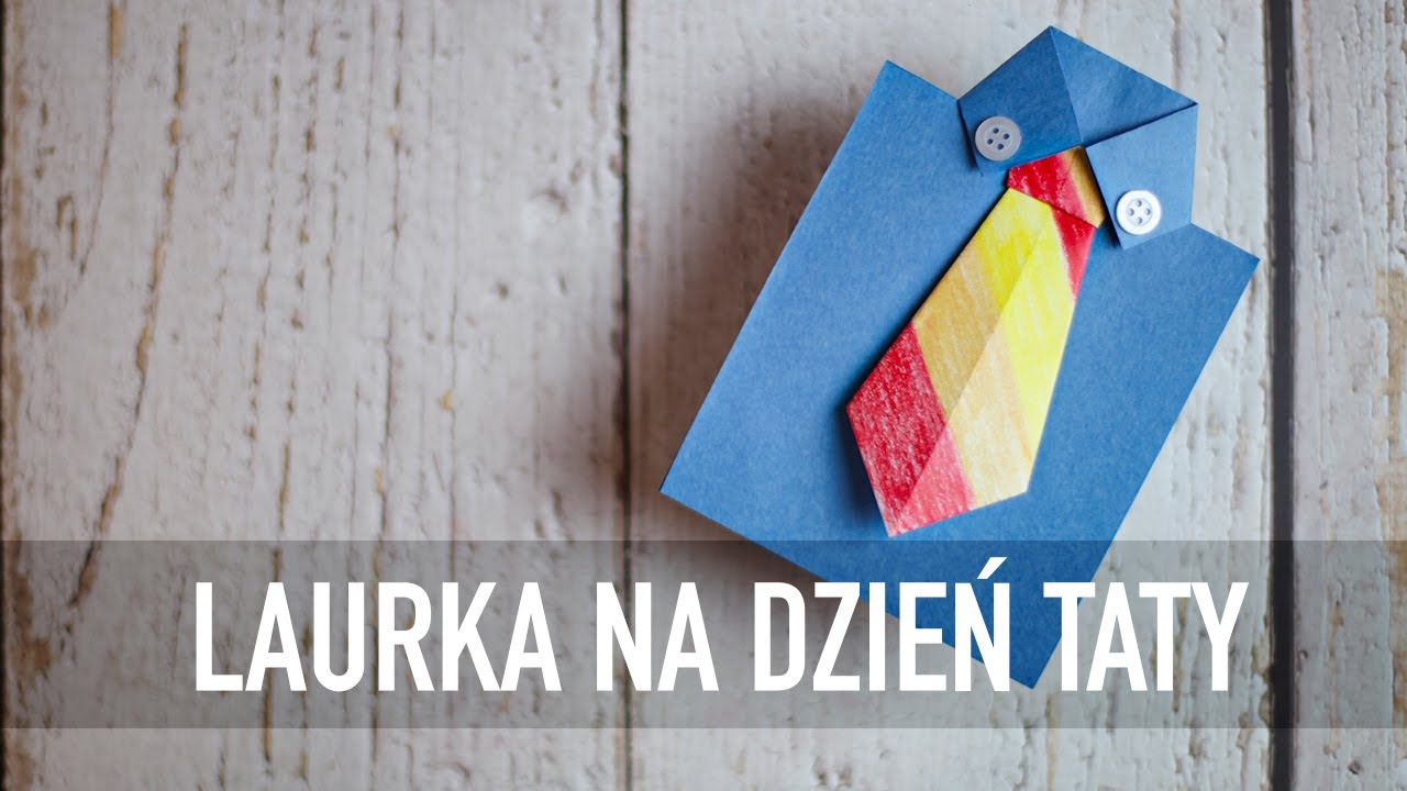 LAURKA NA DZIEŃ TATY! KOSZULA Z KRAWATEM LAURKA!
