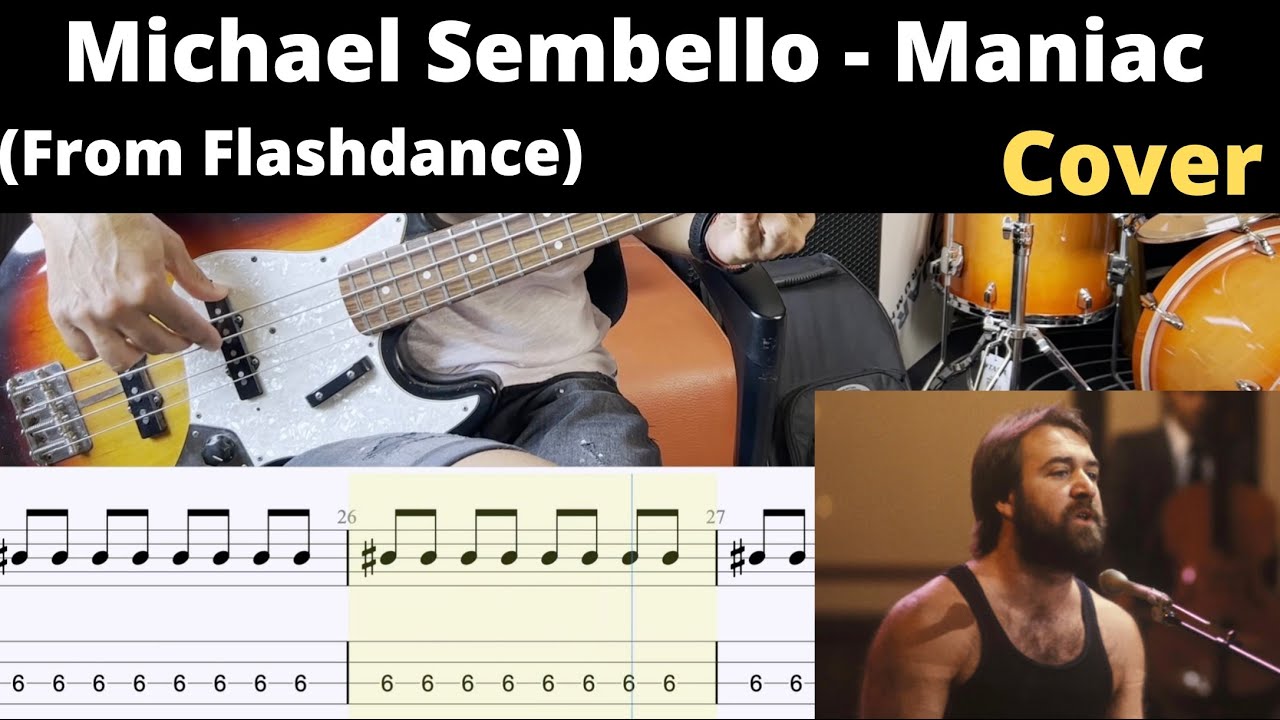 Débuter la basse : Cover : Michael Sembello - Maniac