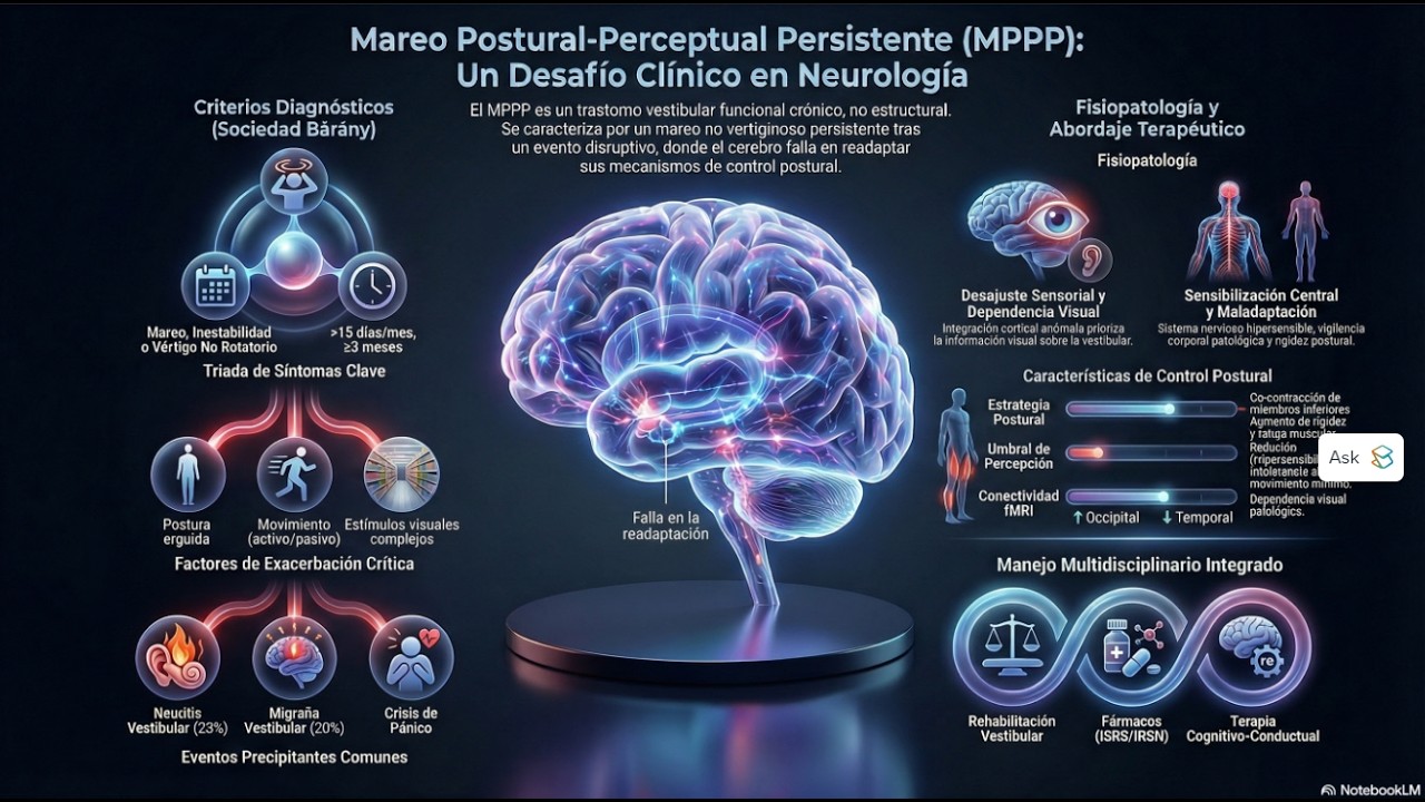 Mareo Posturo Perceptual Persistente (MPPP): Claves para el diagnóstico y el tratamiento.