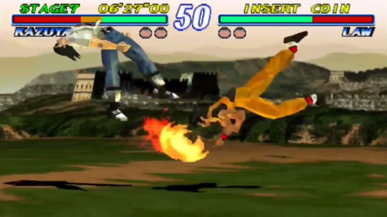Tekken 2 - Kazuya - Arcade Mode