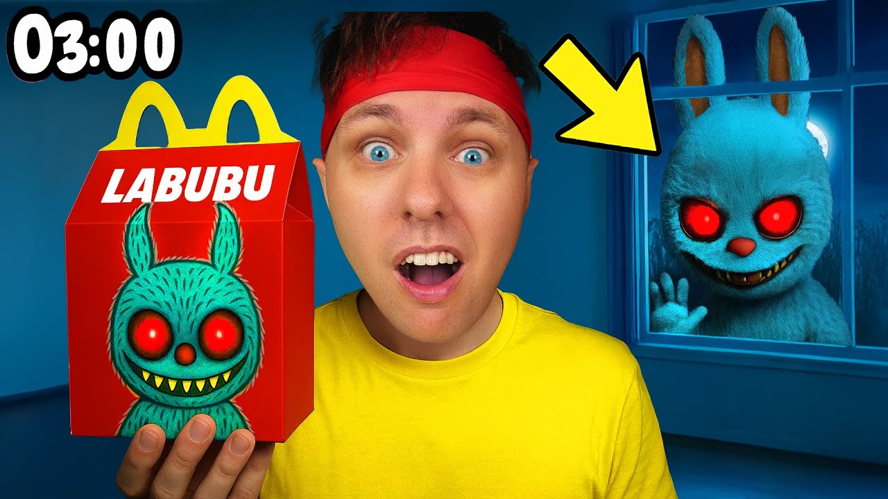 BESTÄLL ALDRIG LABUBU HAPPY MEALS KL 03 PÅ NATTEN