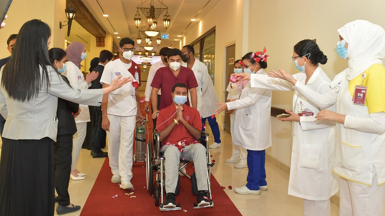 Miraculous recovery of our superhero