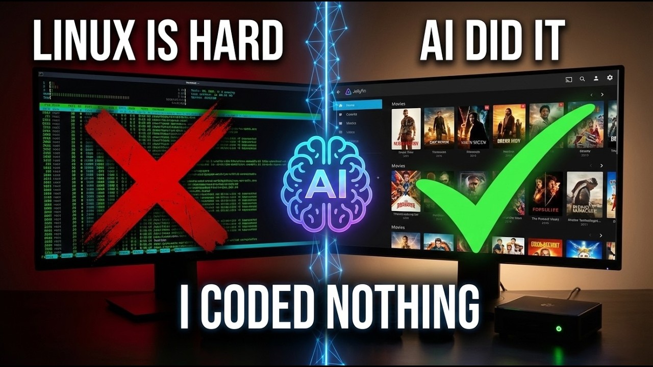 I Automated My Home Media Server with AI (Gemini CLI + Docker)
