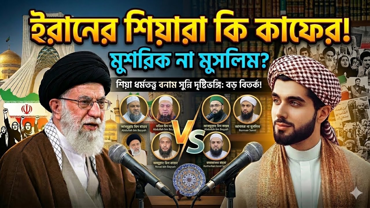 শিয়ারা কা*ফের, মুশরিক না মুসলিম? কুরআন কি বলে?