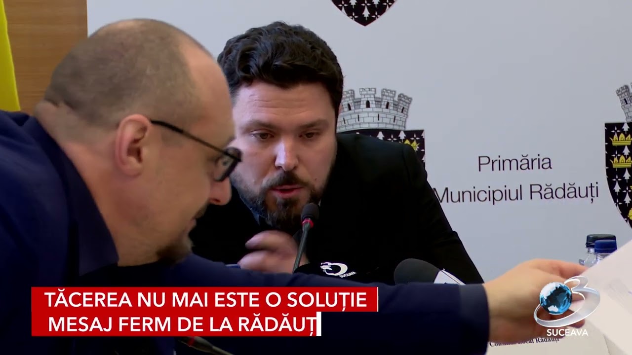 Primarul din Rădăuți cere stoparea denigrărilor din spațiul public