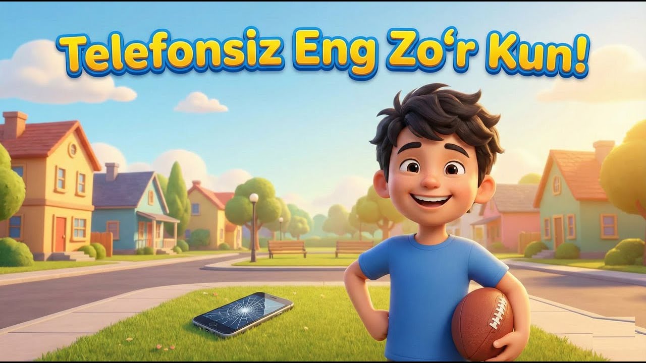 Telefonsiz Eng Zo‘r Kun — Bolalar Uchun Tarbiyaviy Ertak (Real Hikoya)