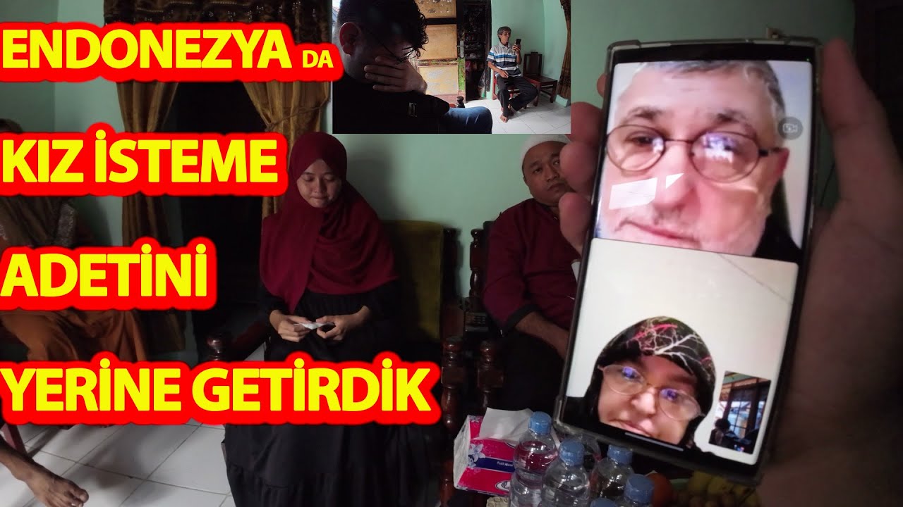 ENDONEZYA DA KIZ İSTEME ADETİNİ YERİNE GETİRDİK!-ÇOK SIKINTILAR ÇEKTİM ARTIK MUTLU OLMAK İSTİYORUM!