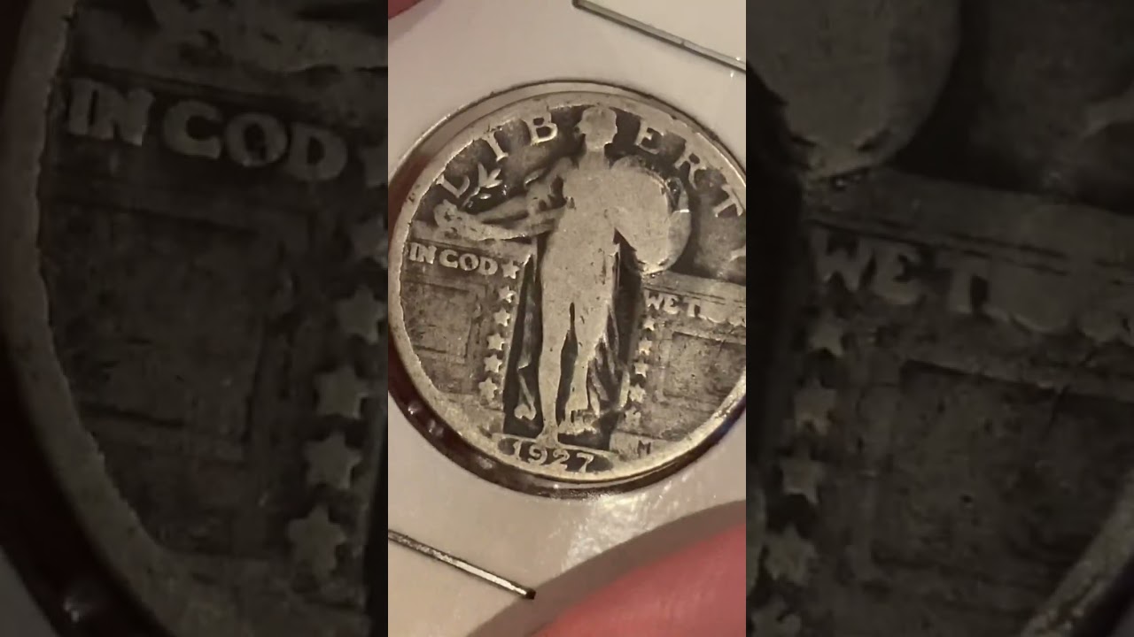 Silver 1927 Standing Liberty Quarter