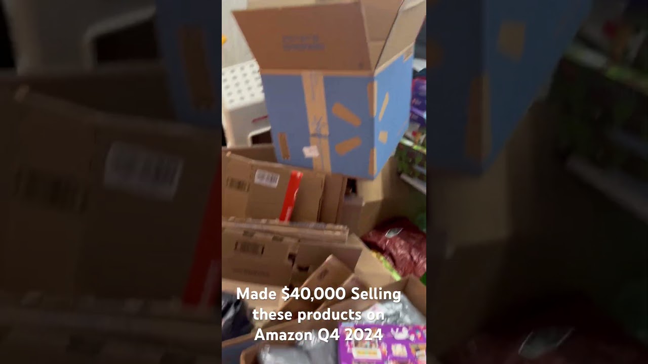 $40,000 Profit selling on Amazon Q4, 2024 #fba #amazonseller #amazonfbatraining #amazon #business