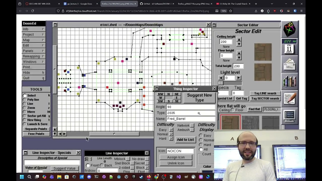 EECS 498 Game Engine Architecture W26 lecture 5