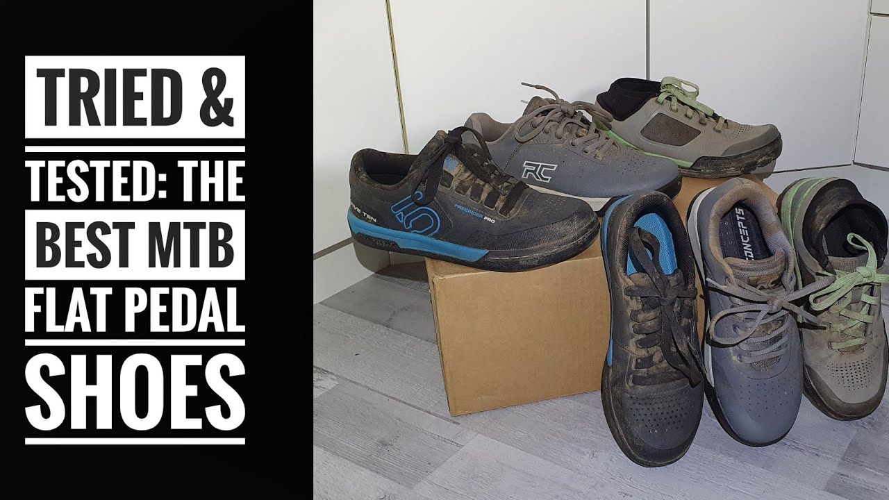 The Best Flat Pedal MTB Shoes - Five Ten Freerider Pro vs Ride Concepts Hellion vs Shimano GR7