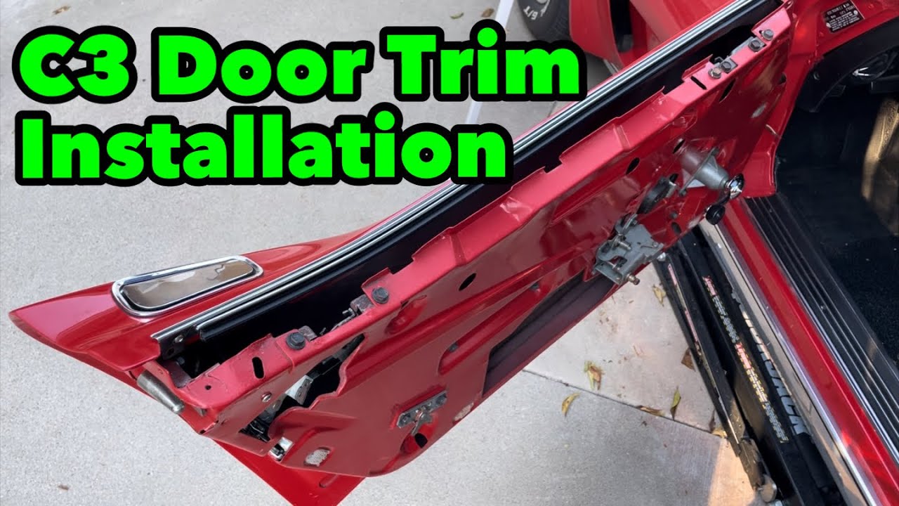 C3 Door Trim Installation, Part 4