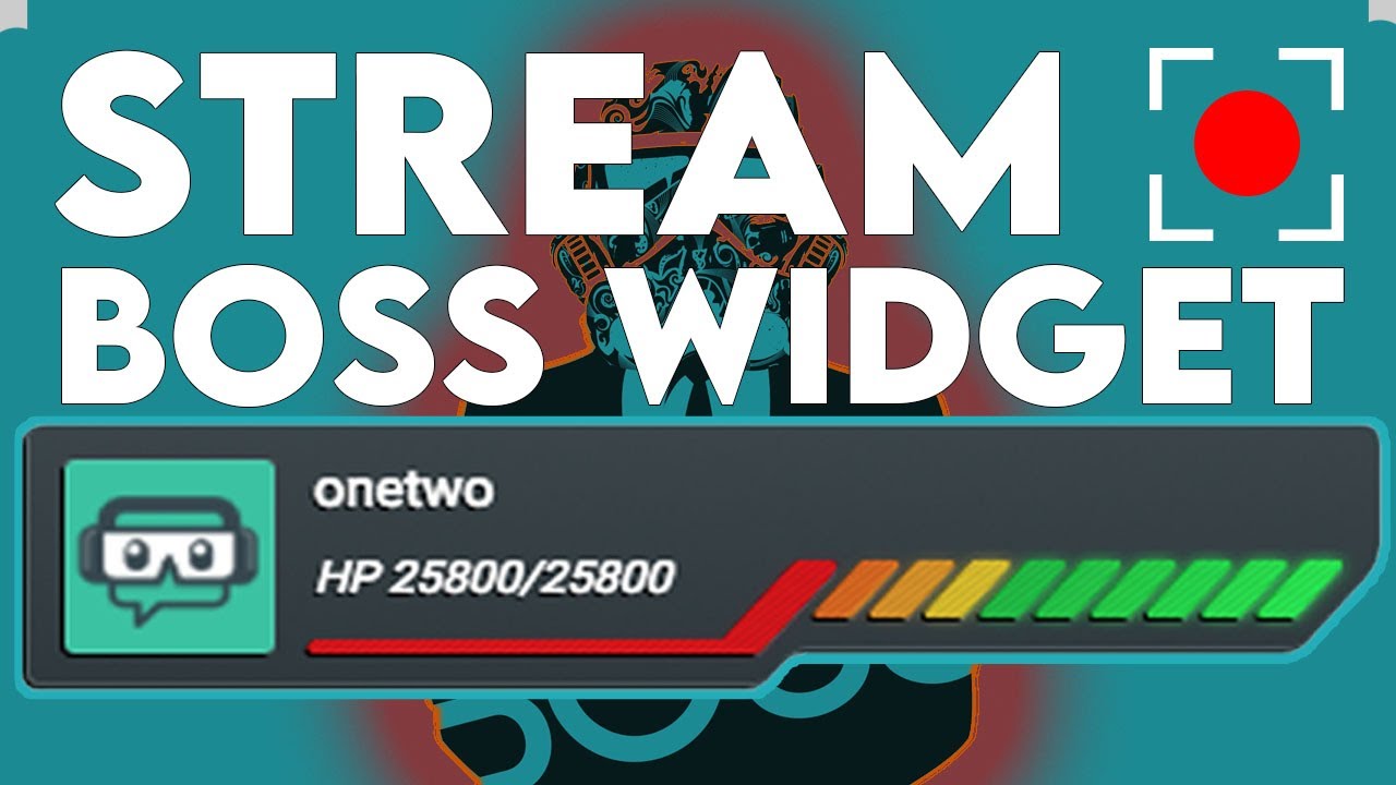 🤖 Set Up Stream Boss Widget // Streamlabs Tutorial