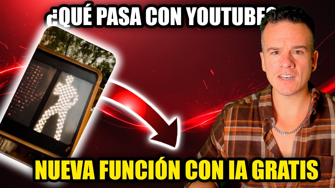 ¿YOUTUBE QUIERE QUE USEMOS LA IA? ¿QUÉ ESTÁ PASANDO?