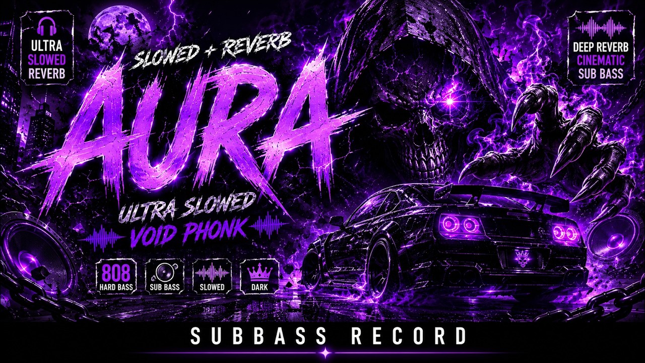 AURA | Ultra Slowed + Reverb | Dark Void Phonk