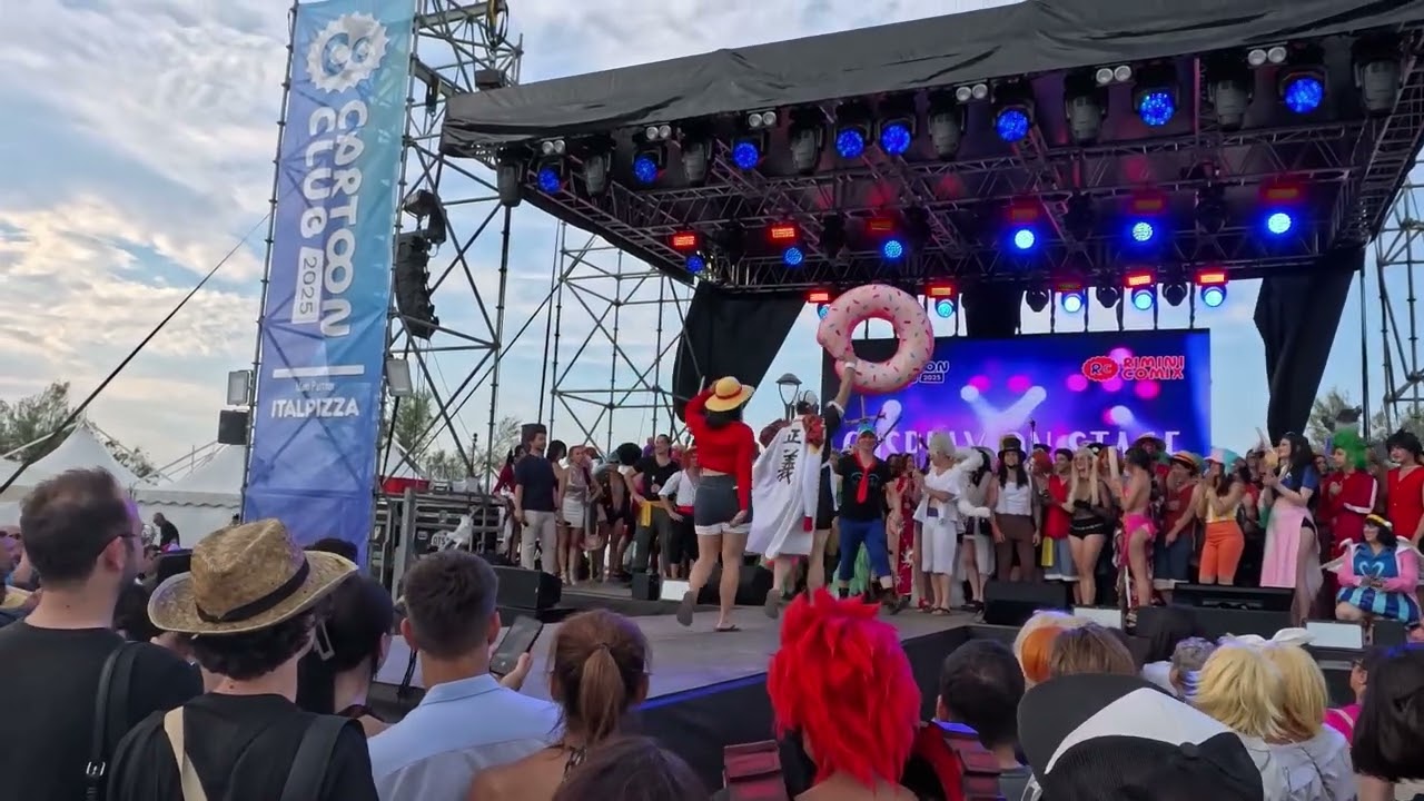 Day 8 at Rimini Comix 2025 | Epic Mask Parade & Cosplay Highlights Inside the Festival!