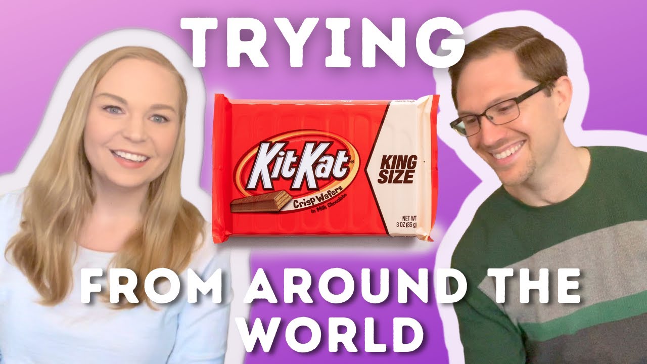 TRYING KIT KATS FROM AROUND THE WORLD | INTERNATIONAL TASTE TEST