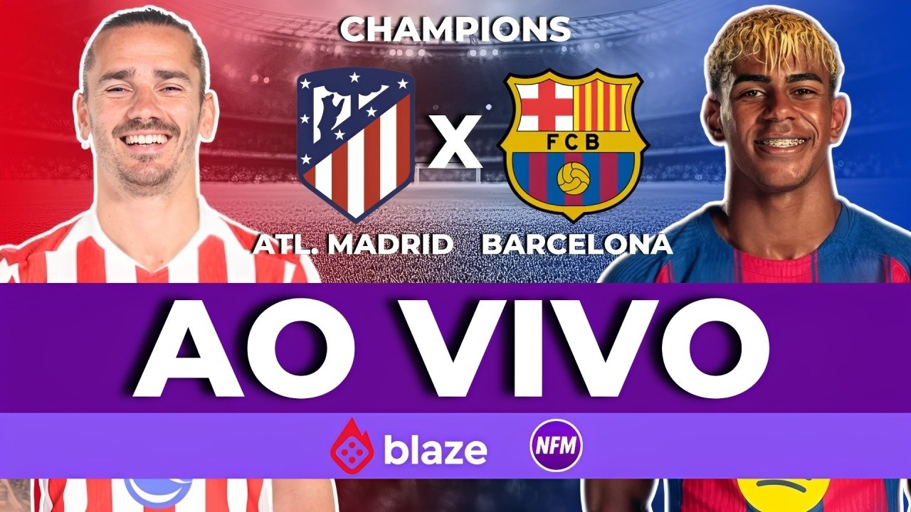 AO VIVO 🔥 BARCELONA X ATL&Eacute;TICO DE MADRID AO VIVO COM IMAGENS DO EST&Uacute;DIO | BARCELONA AO VIVO