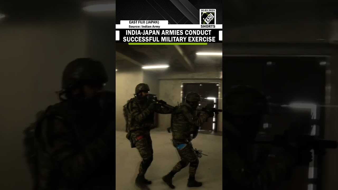 Japan: India-Japan joint military conducts successful military exercise in East Fuji