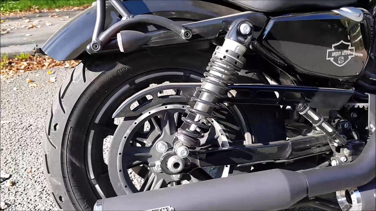 Miller Silverado III Euro 4 an 2018er Sportster Iron 1200