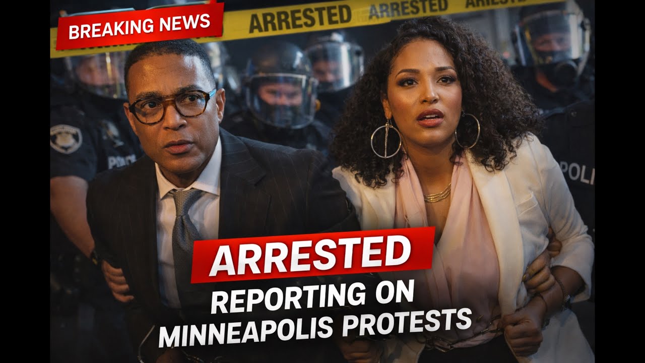 Don Lemon & Georgia Fort Arrested After Minneapolis Church Protest 
