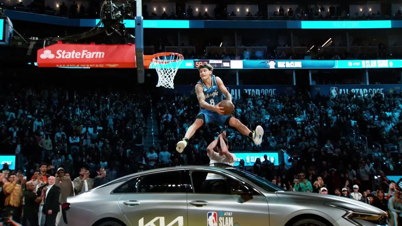 EVERY Mac McClung Dunk of the  2025 AT&T Slam Dunk Contest In SLOW MOTION!