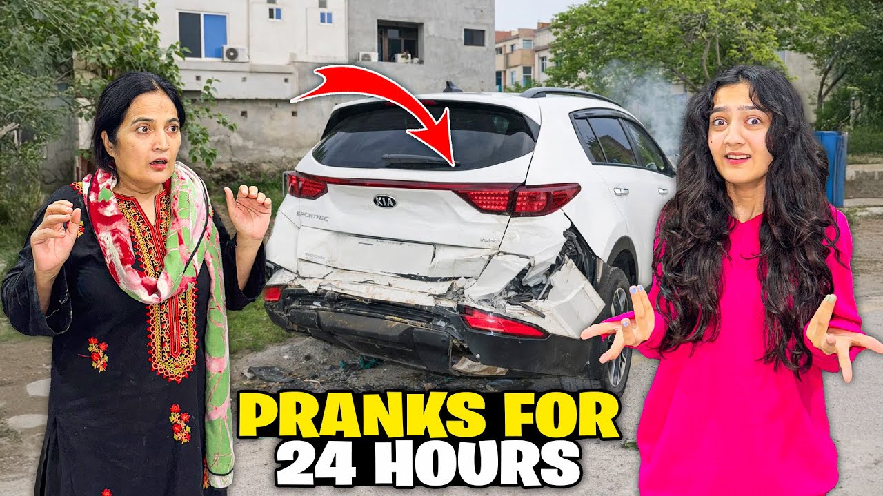 Car Accident Prank Gone Wrong 😱| Pranking Mama For 24 Hours 🤣| Sistrology 