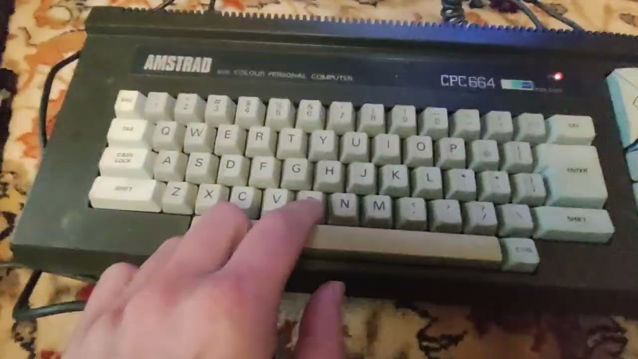 Amstrad cpc 664 fernando martin desde disco