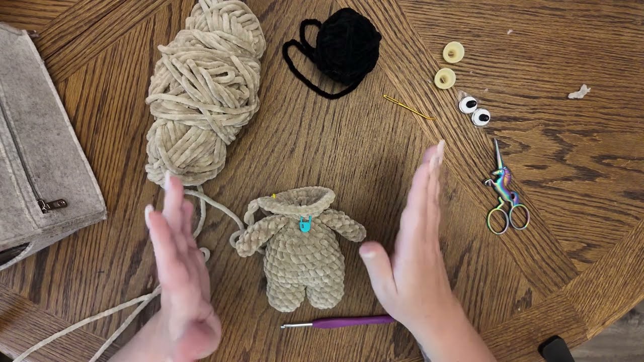 Crochet a Cute Teddy Bear 🧸 | Easy Amigurumi Tutorial for Beginners