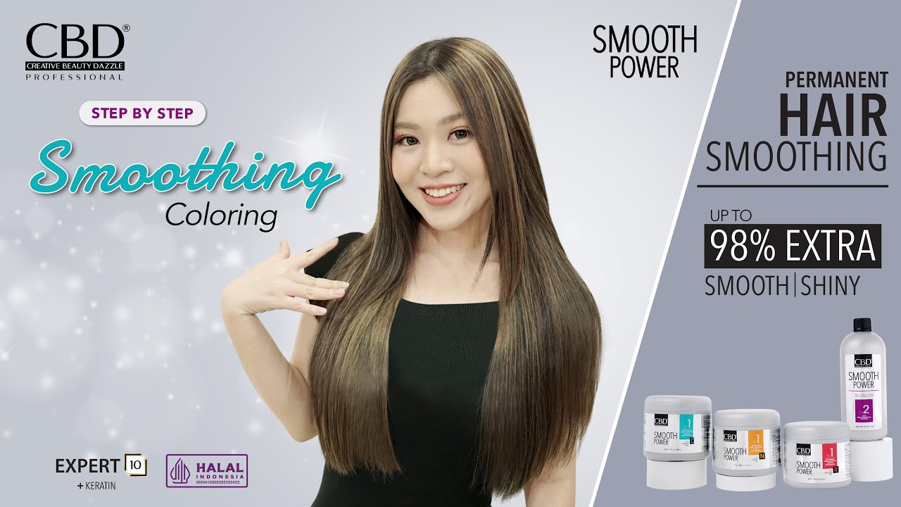 Step by Step Smoothing Coloring Using CBD Smooth Power